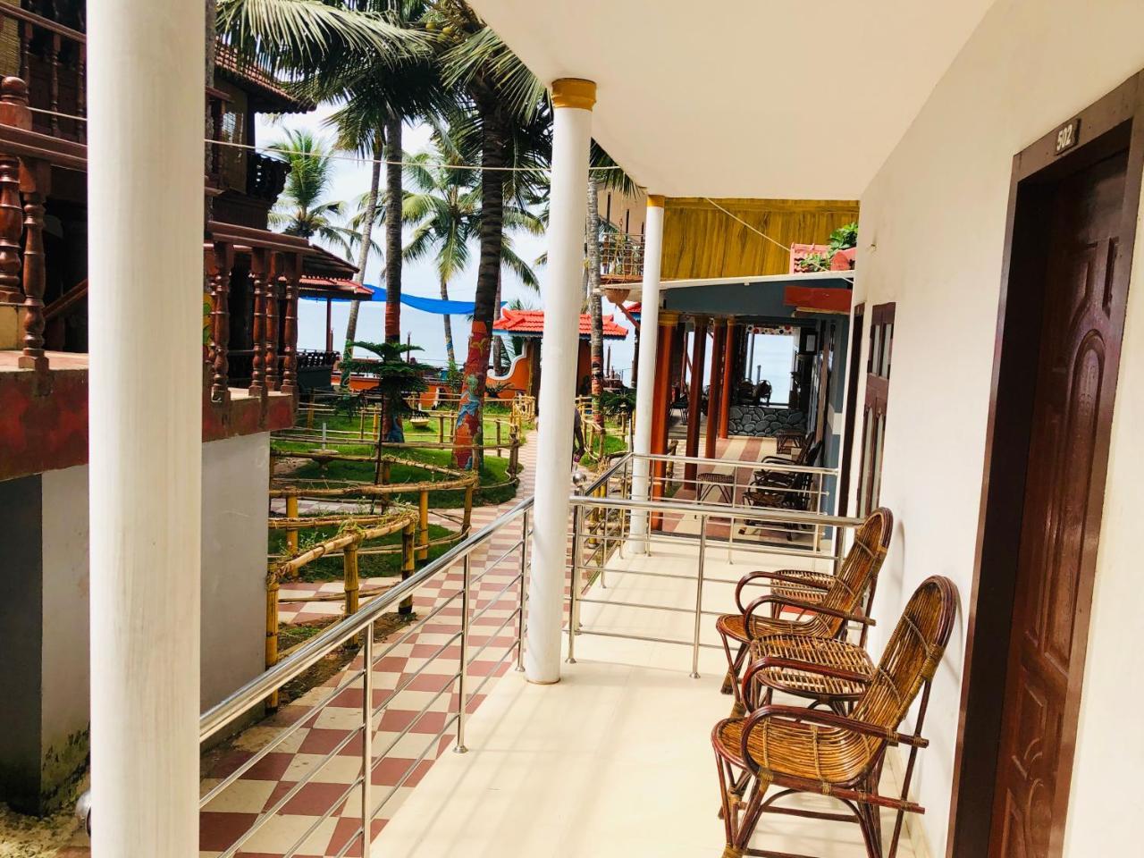 Black Beach Resort Varkala Dış mekan fotoğraf
